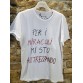 T-SHIRT SCRITTA UOMO